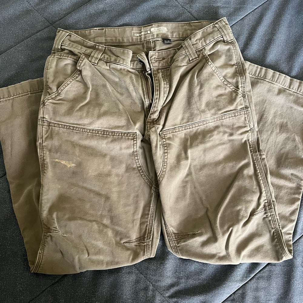 Carhartt Grey Work Pants